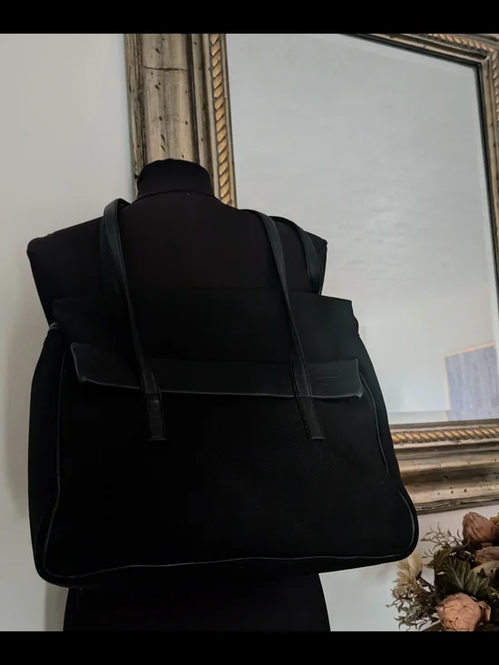 TUMI Men's Black Tote Bag