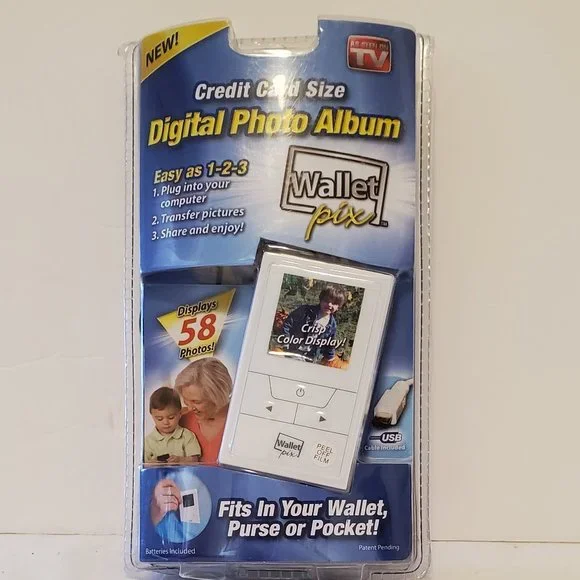 As Seen on TV Credit Card Photo Album