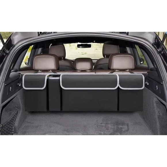 SUV Trunk Storage Backseat Hanging Organizer with 4 Large Pockets
