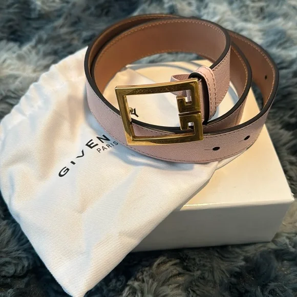 Givenchy Pink 3CM Belt