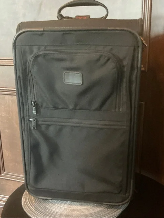 Tumi Black Softside Upright Travel Bag