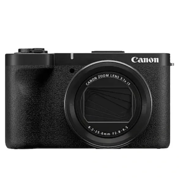 Canon Black Compact Point-and-Shoot Digital Camera