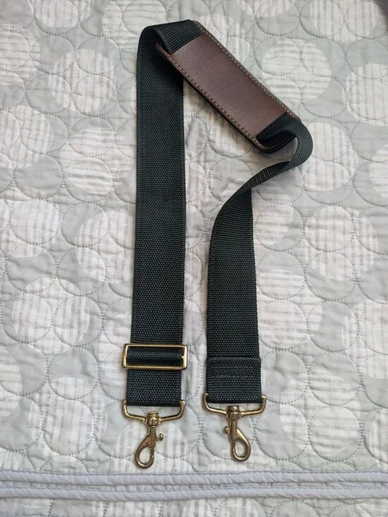 Samsonite Vintage Original Shoulder Strap Green Brown