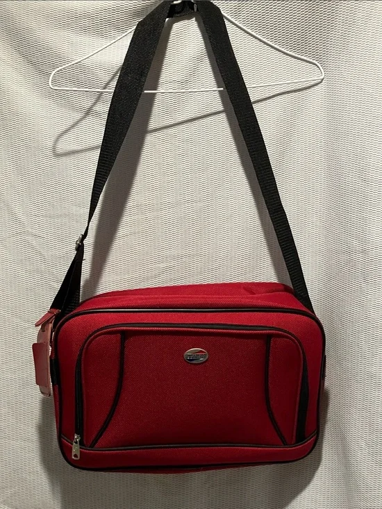 American Tourister Red Travel Shoulder Bag