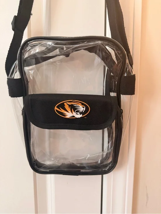 Mizzou Clear Crossbody Stadium/Game Day Bag