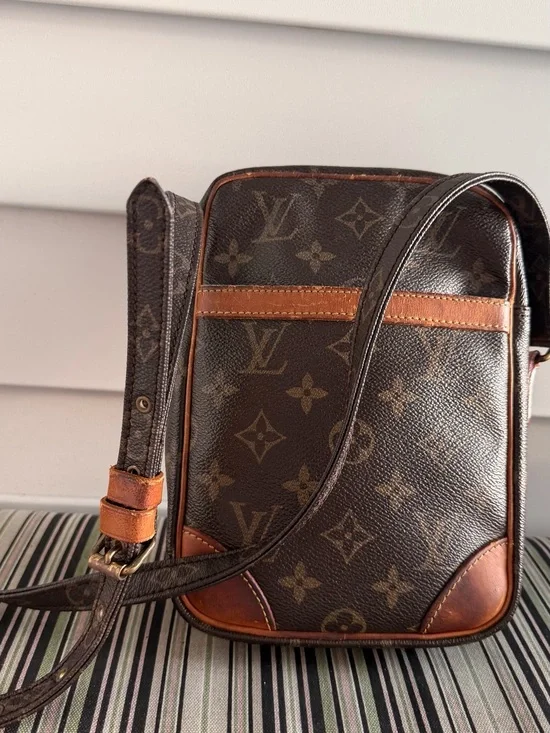Louis Vuitton Vintage Danube PM Monogram Crossbody Bag