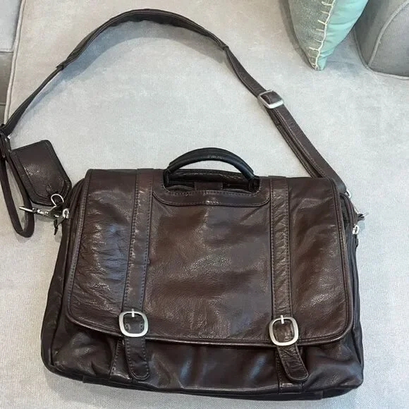 Canyon Outback leather goods inc brown bag
