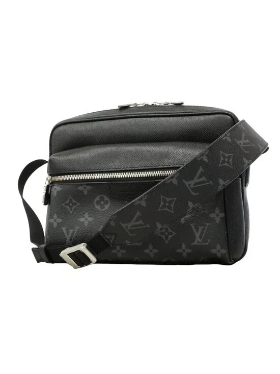 Louis Vuitton Shoulder Bag Taigarama Outdoor Messenger PM Black