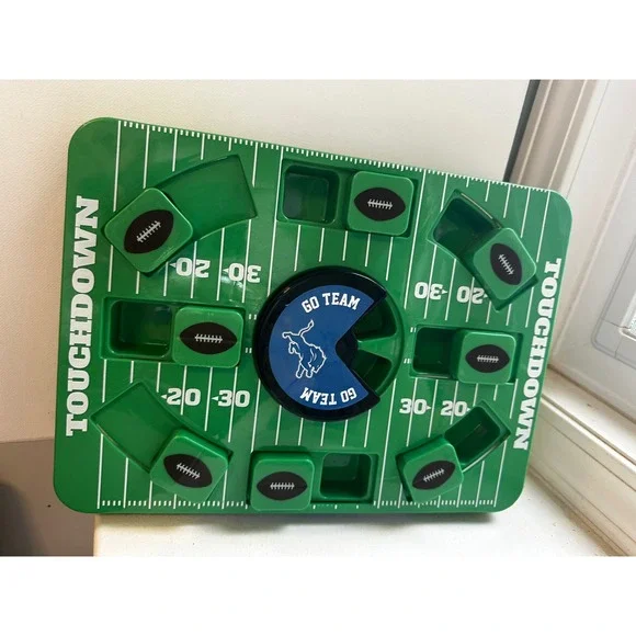 Pets First NFL Detroit Lions football interactive dog puzzle      Platter 14x11