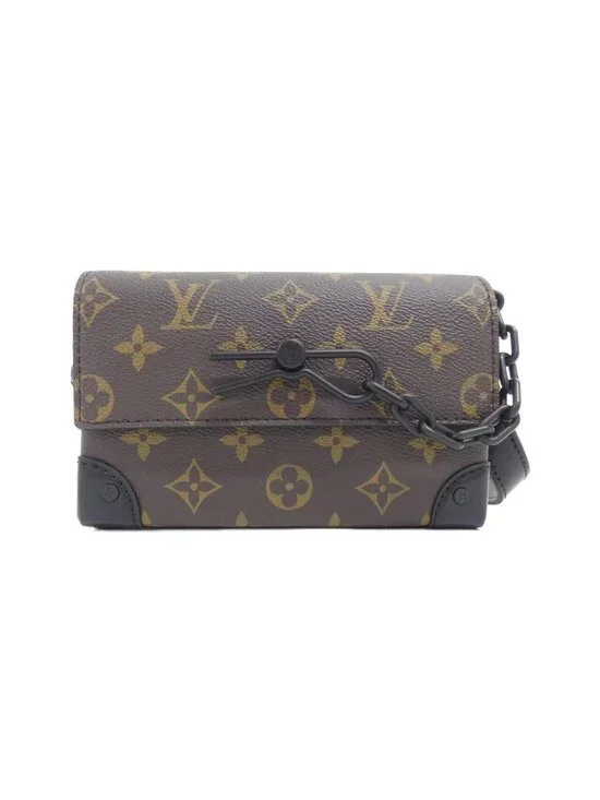 Louis Vuitton Monogram Macassar Steamer Wearable Wallet Shoulder Bag