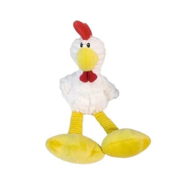 Rare Dog Toy Chew Guard‎ Technology Chicken Plush Squeaky