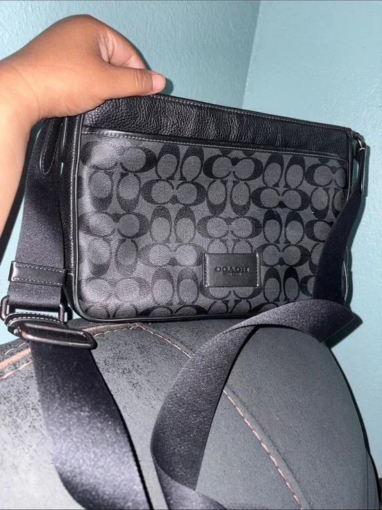Coach District Crossbody Signature Canvas