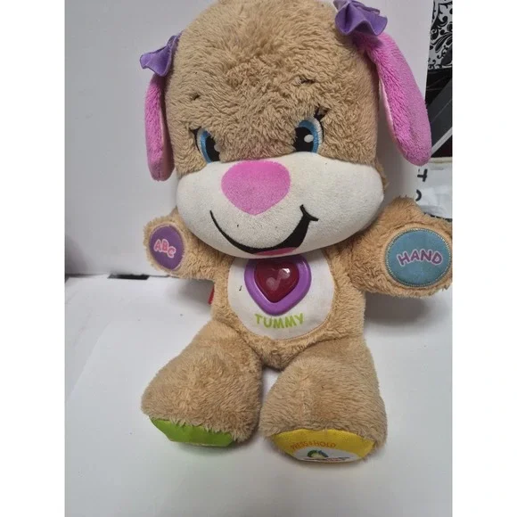 2014 Fisher Price Laugh and Learn Smart Stages Sis Musical Puppy Dog