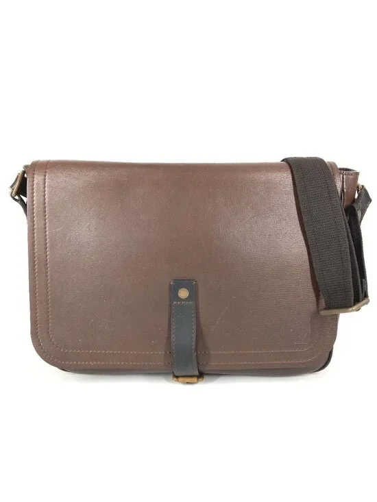 Louis Vuitton Shoulder Bag Omaha Utah Leather Cafe Brown