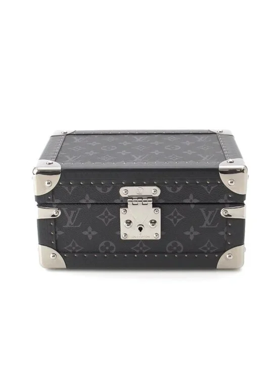 Louis Vuitton Monogram Eclipse Coffret Resor 24 Black Messenger