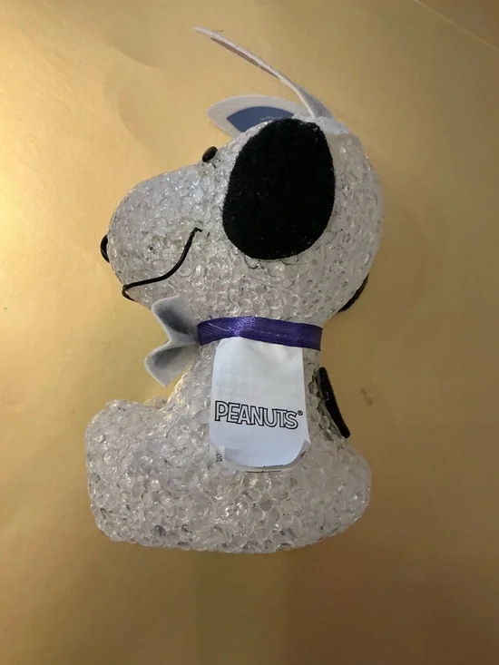 Bunny Ears Peanuts Snoopy Decorative Light Up Figurine