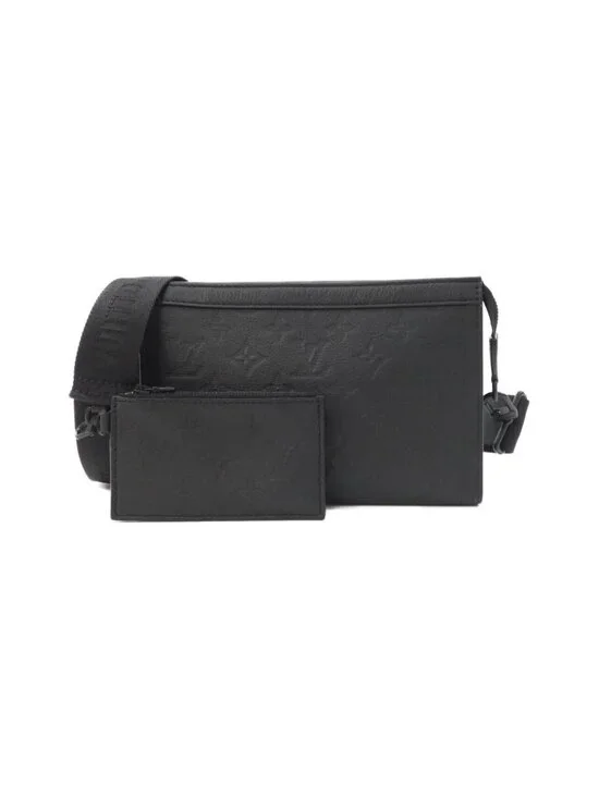 Louis Vuitton Monogram Shadow Gaston Wearable Wallet Shoulder Bag