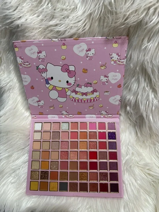 Hello Kitty Pink Multi-Tone 63-Color Eyeshadow Palette