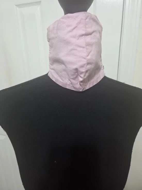 Women’s Light Pink Cotton Face Mask - Soft Breathable Protection