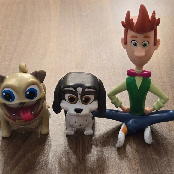 Disney Junior Puppy Dog Pals Bingo & Rolly Bob Deluxe‎ Toy PVC Figures