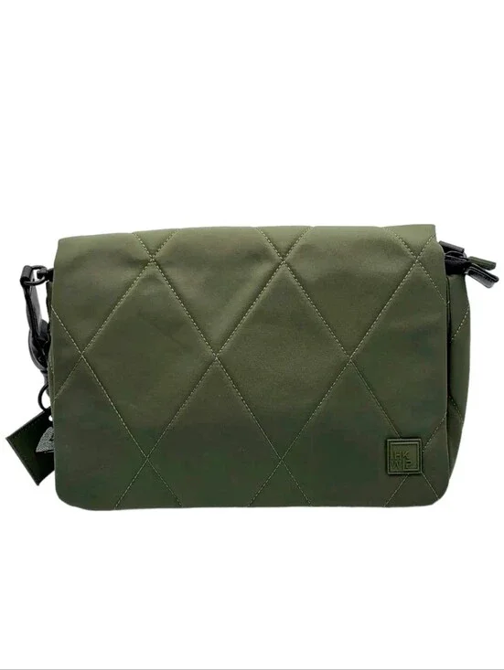 IHKWIP X Shawn Killingher Quilted Olive Green Crossbody Bag NWOT