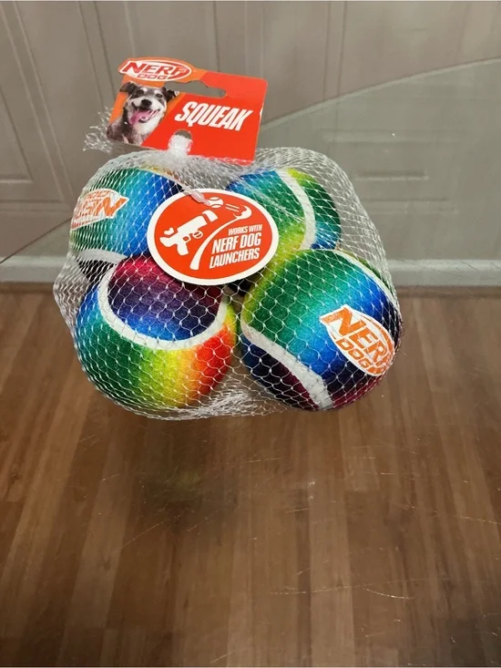 Nerf Dog Squeak Tennis  2.5