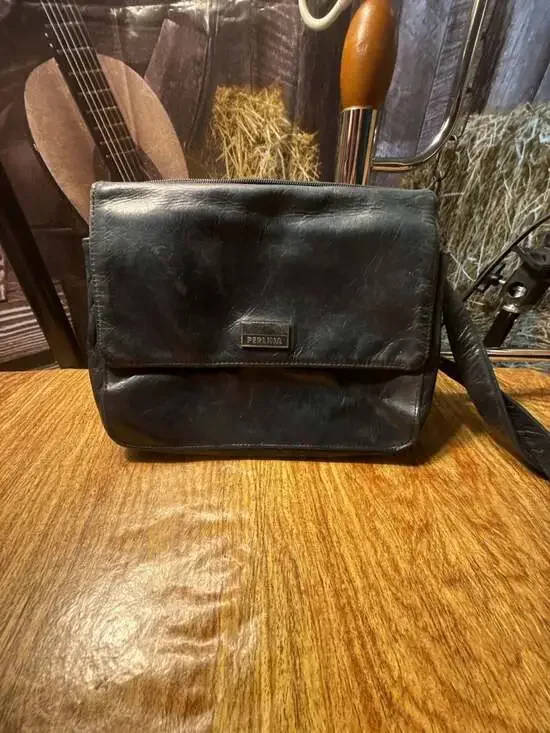 Leather messenger bag for men 18