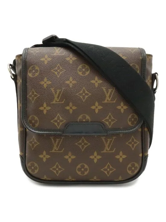 Louis Vuitton Monogram Macassar Bus PM Shoulder Bag Pochette