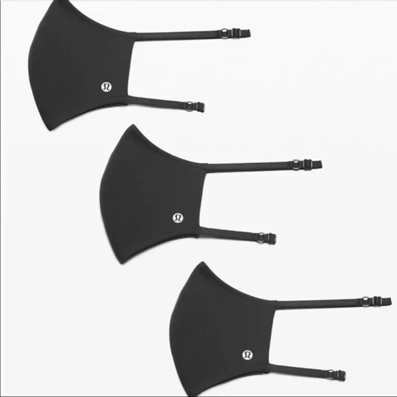 NWT! Pack of 3 Lululemon Face Masks!