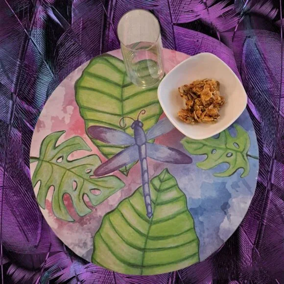 Paper Placemats Round Set of 24 High Quality with Exclusive Designs