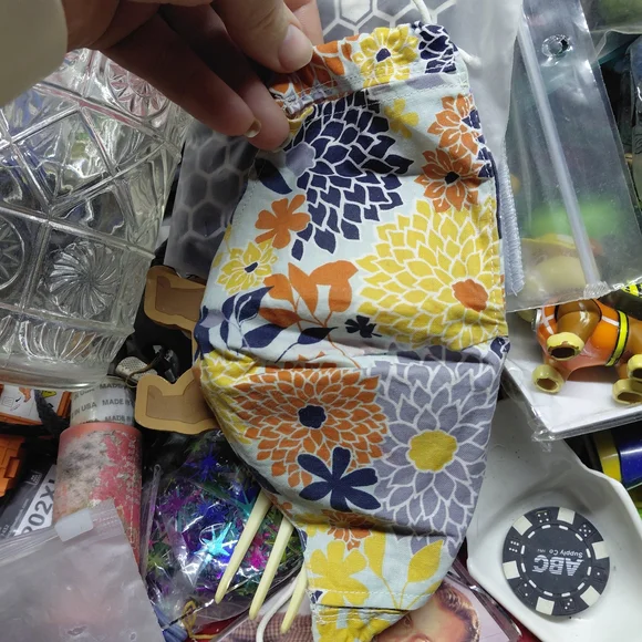 Premier Prints Blooms Maya Face Mask