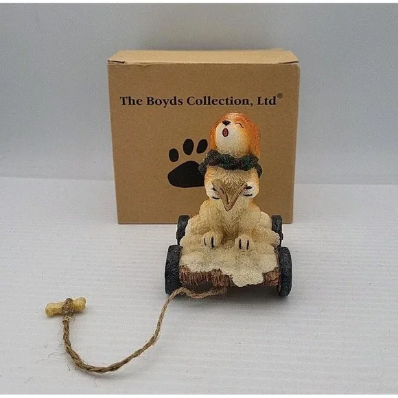 Boyds Bears Tug Along‎ Charles the Dog #654258 Songbook Howling