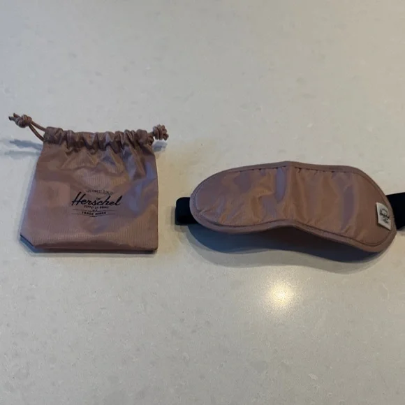 Herschel Brown eye  Mask new with storage case.