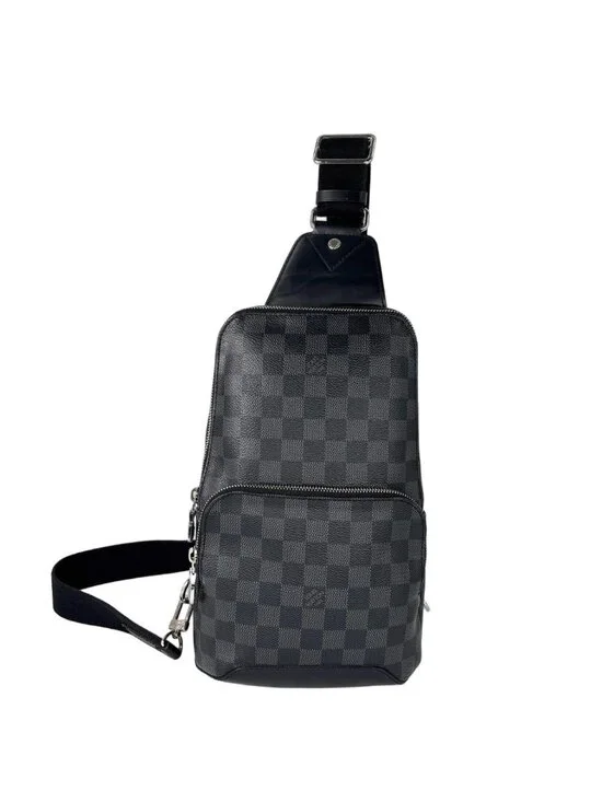 Louis Vuitton Damier Graphite Sling Bag Black