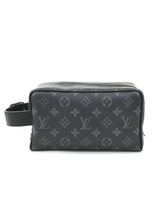 Louis Vuitton Clutch Monogram Eclipse Rocker Dopp
