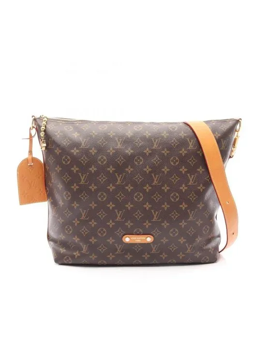 Louis Vuitton Shoulder Bag Vagabond Hobo Monogram Canvas Leather
