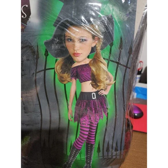 XX 1962 Hexy Sexy Witch Dress Woman Costume By Disguise