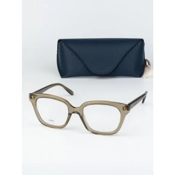 Loewe SLIM Women Eyeglasses Green Square LW50083I 096 NEW AUTHENTIC