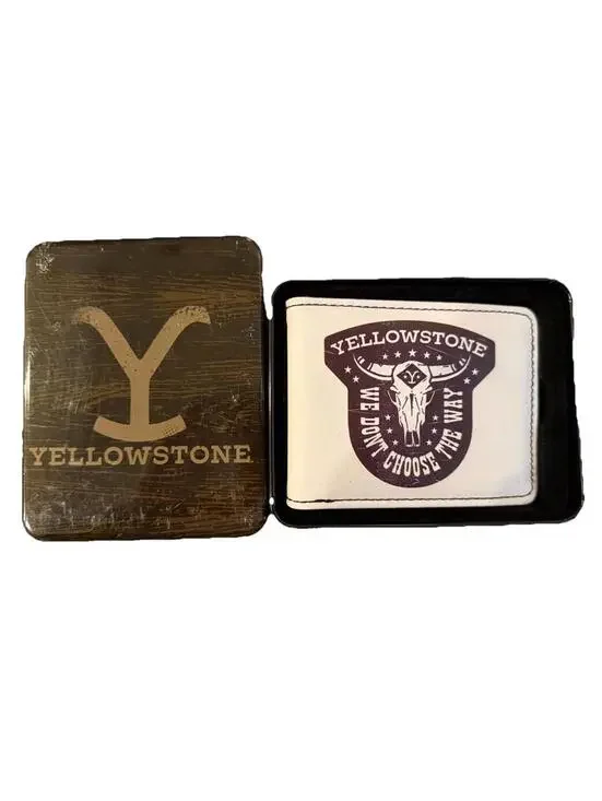 Buckle-Down Men's Bi-fold Wallet Yellowstone Dutton Ranch