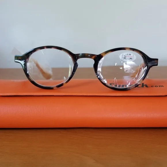 NWC Eynack Rez style handmade bamboo reading glasses