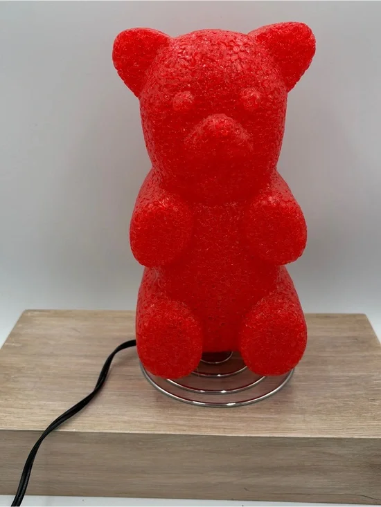 Red Gummy Bear Accent Lamp