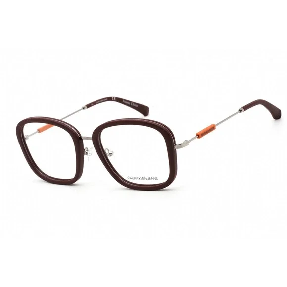 NWT Calvin Klein CKJ19710 Clear Plastic Rectangle Eyeglasses
