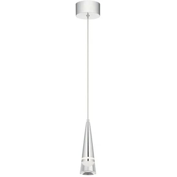 ELAN - Venzano 84006 - LED Contemporary Pendant Light - Chrome