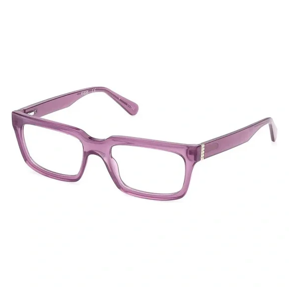 NWT GUESS GU8253 081 53 Shiny Violet Eyeglasses