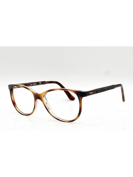 Vogue VO 5030 1916 Top Havana Transparent Authentic Eyeglass Frames 53-16