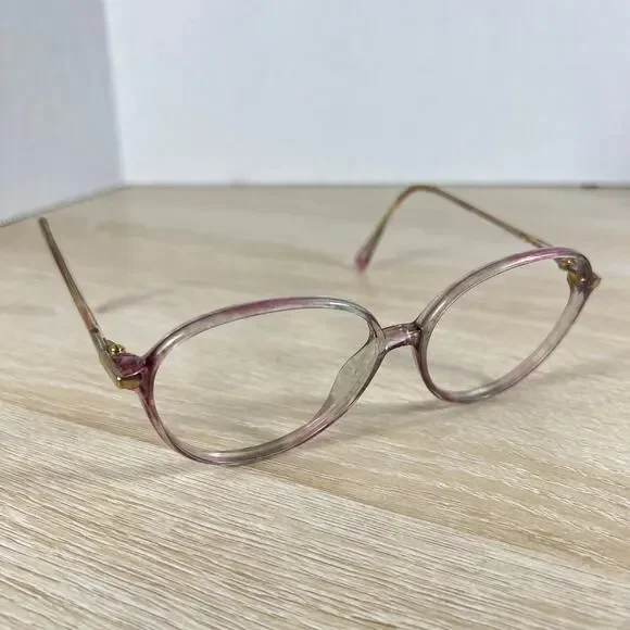 Vintage Sillhouette SPX M1763 /20 C2650 Eyeglasses Clear Purple FRAMES 53-13-130