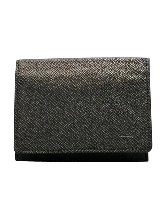 Louis Vuitton Card Case Envelope Business Holder Taiga