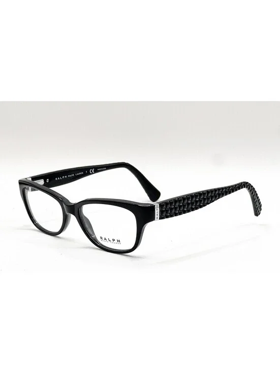 Ralph Lauren RA 7053 501 Black Cat Eye Authentic Eyeglass Frames 50-17