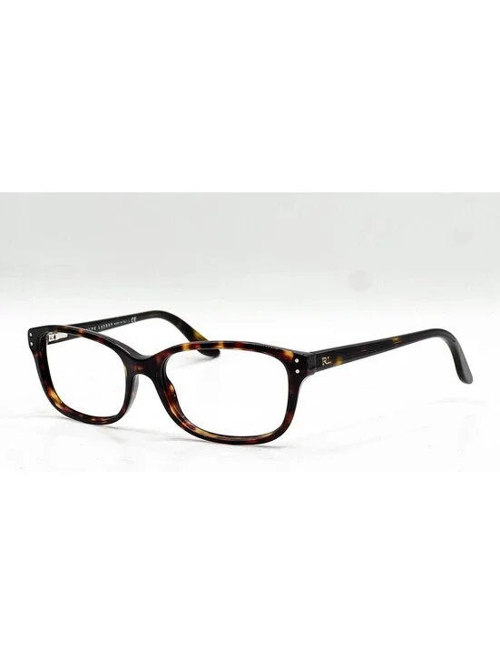 Ralph Lauren RL 6062 5003 Dark Havana Square Authentic Eyeglass Frames 52-16-135
