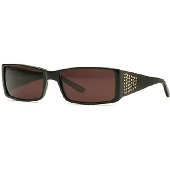 Hummer Womans Sunglasses H313 in Black Topaz with Brown Lenses‎